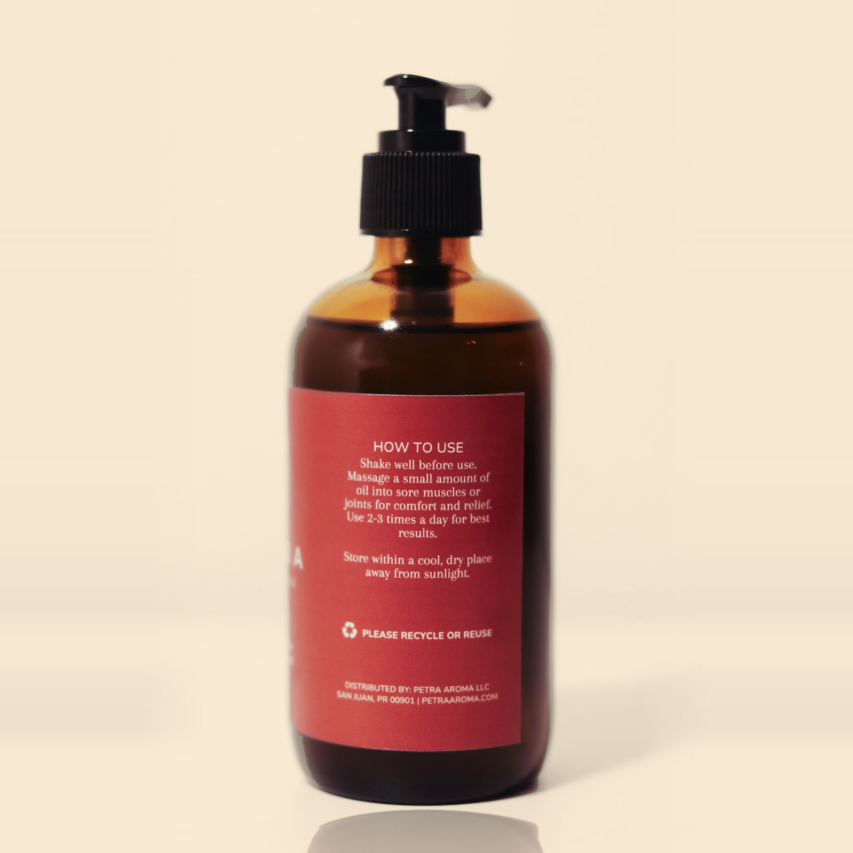 Coyaba how to use, back label