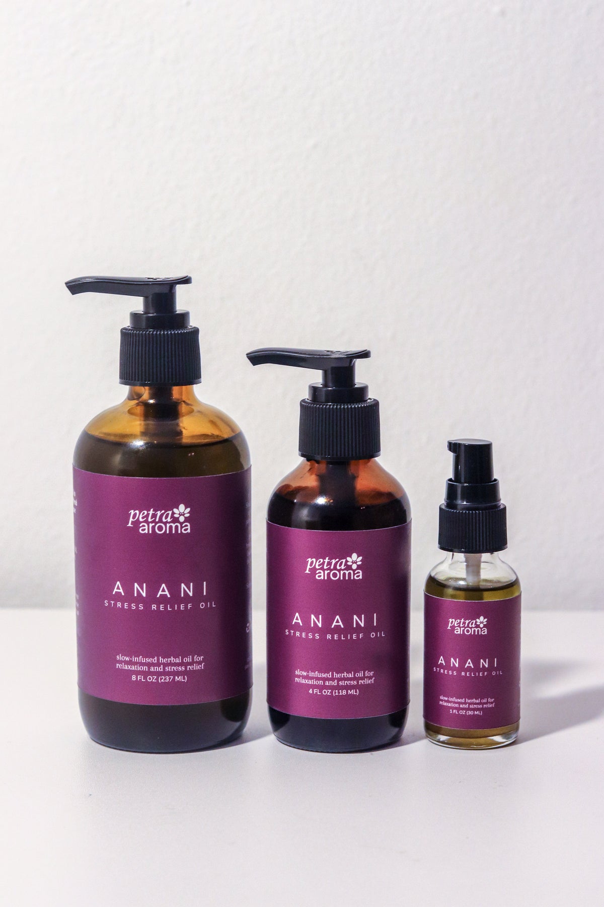 Anani Stress Relief Oil, all sizes