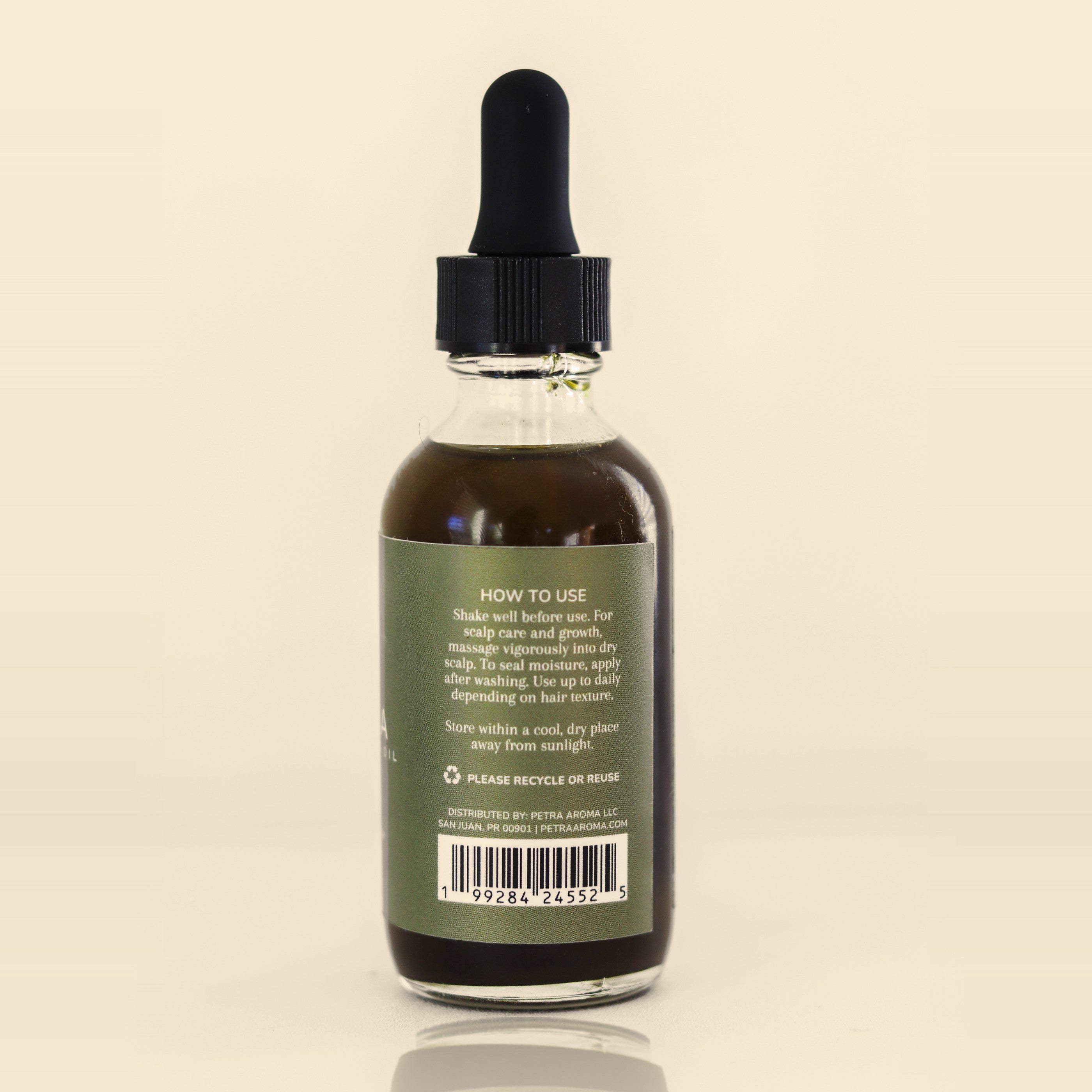 Guada Nourishing Hair Oil, how to use